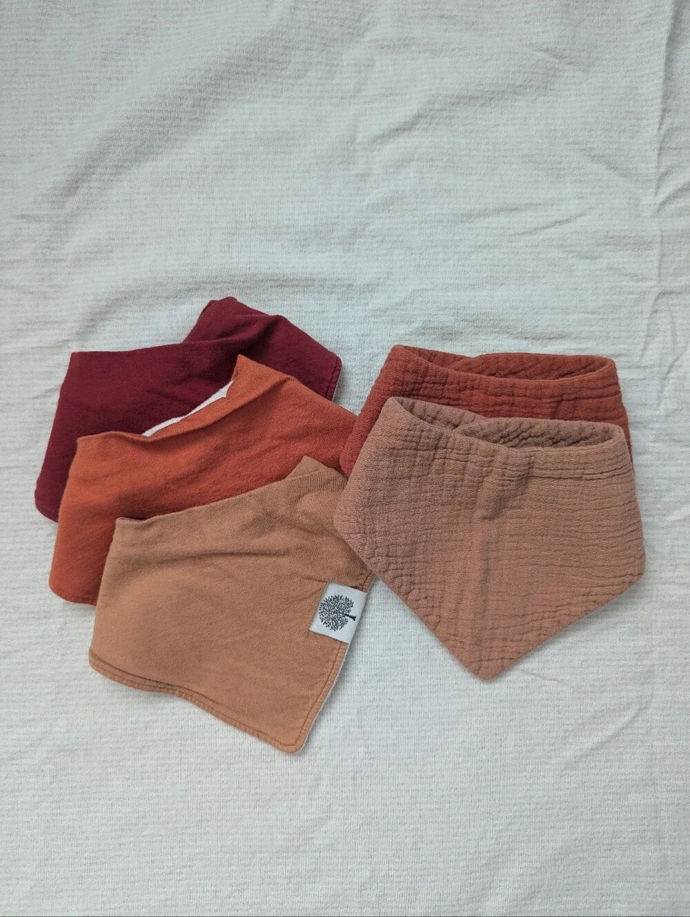 Fall Colors! Set Of 5 Bibs